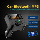 Dual USB Car Charger Bluetooth-Compatible Music Player FM Receiver Transmitter