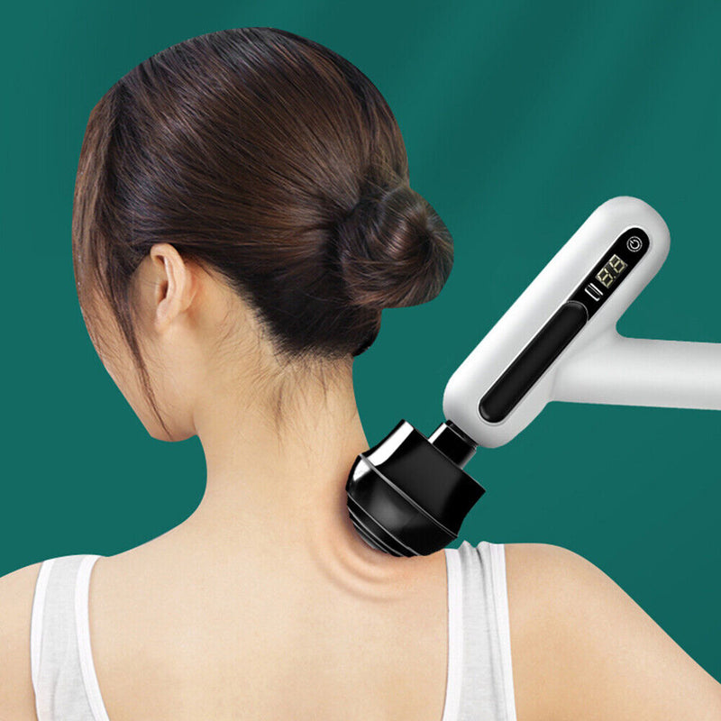 Mini Portable Electric Massager Gun USB Rechargeable Pain Relief Guns Band