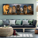 5D DIY Diamond Painting Animals Full Round Drill Rhinestone Home Decoration