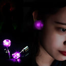 Jewelry Gift Halloween Women Men Led Earrings Blinking Ear Studs Studs Earrings