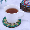 DIY Diamond Painting Mandala Coaster Cup Insulation Table Placemat Home Decor