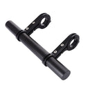 Bicycle Handlebar Extender Bike Headlight Clamp Extension Bracket (Black) Newly
