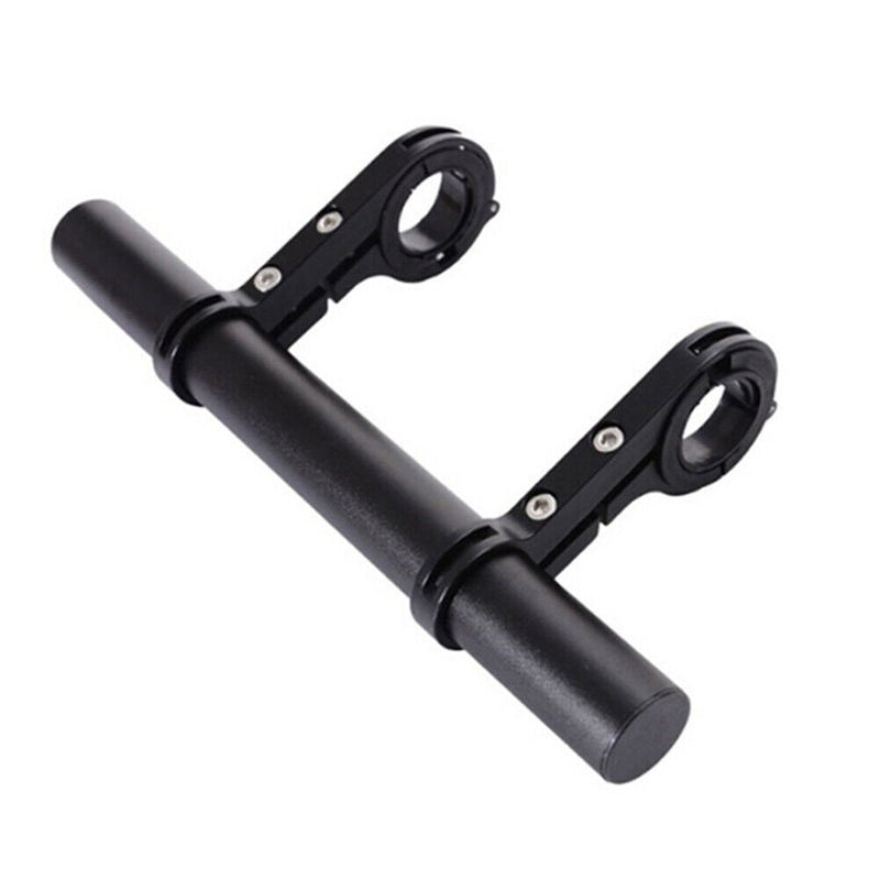 Bicycle Handlebar Extender Bike Headlight Clamp Extension Bracket (Black) Newly