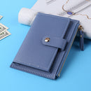 Women Fashion Leather Credit Card Wallet Card Case Ladies Casual Mini Coin