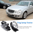 Clear Lens Fog Light with Bulb for Mercedes Benz C CLK CLS E G GL M R SL Clas