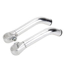 Bike Bicycle Cycling Handlebar Ends Proetctive Claw Bar Handles (Silvery)