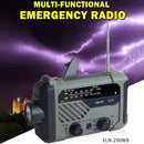 Portable Solar Hand Crank Radio AM FM Emergency Reading Lamp Flashlight Newly
