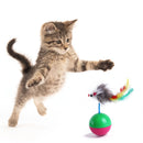 23pcs Teaser Cat Combination Set Tunnel False Mouse Fish Ball Feather Stick