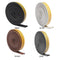 10pc Self-adhesive Soundproofing Anti Collision Window Seal Strip 10m Black