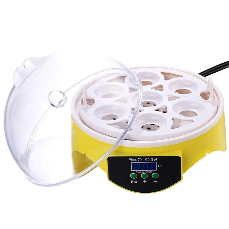 7 Egg Incubator Poultry Incubator Brooder Digital Temperature Control (US) Newly