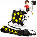 Kick Trainer Solo Practice Soccer Training Juggle Elastic Band (Yellow Dot)