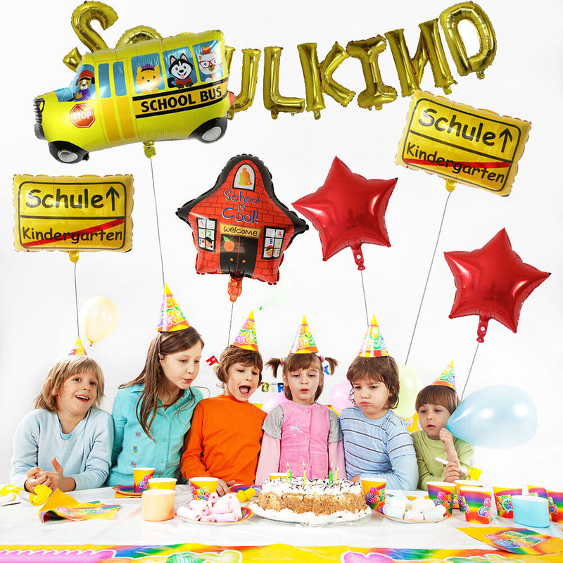 Creative Banners Party Supplies Pull Flag Reusable for School Season Party