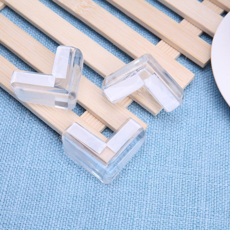 4pcs Kids Baby Safety Transparent Protector Cover Table Corner Guards Newly