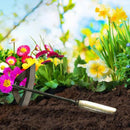 Steel Weeding Shovel Farm Tool Handheld Hollow Hoe Agriculture Rake Tool Newly