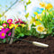 Steel Weeding Shovel Farm Tool Handheld Hollow Hoe Agriculture Rake Tool Newly