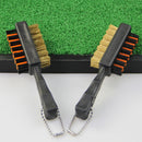 Portable Golf Club Cleaner Lightweight Dual Sided Golf Putter Groove Brush Newly