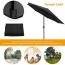 Parasol Sunshade Umbrella Cover Outdoor Garden Windshield UV Protection Cloth