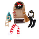 Fairy Door House Scene Layout Mini Fairy Door Kits for Home Corner Cabinet Table