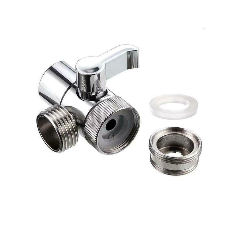 1/2'' Brass Bidet Shower Head Diverter Valve Faucet T-Adapter Splitter hot. K9G8
