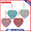 4pcs DIY Full Drill Special Shaped Diamond Painting Heart Shape Jewelry Keychain