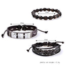 Multi-Layer Handmade PU Retro Braided Bracelet Jewelry for Men Women(3)