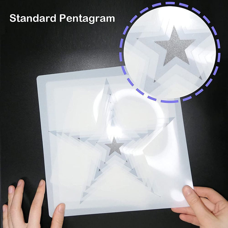 Decorative Painting Templates Paper Card Star Template Stencils Scrapbooking