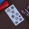 Theme Hollow Ruler Fashionable A6 Page Template DIY Photo Album Draw Tool