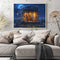 Halloween Pumpkin Canvas Painted Oil Paint By Numbers Modern Bedroom Wall Art