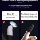 Screen Nylon Finger Gloves Mobile Game Fingertip Cover Finger Sleeve For Gamer