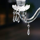 Hanging Drops Chandelier Crystal Lighting Accessories Prism Glass Lamp