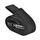 Outdoor Camping Cargo Storage Tied Belt Travel Luggage Buckle Strap (Black)