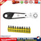 1/4 inch Mini Ratchet Wrench Screwdriver with Batch Head Set Repair Tools Newly