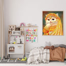 #A Chaise Cat Diamond Painting Kits Partial Special Shaped Drill Home Room Decor