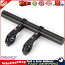 Bicycle Handlebar Extender Bike Headlight Clamp Extension Bracket (Black) Newly