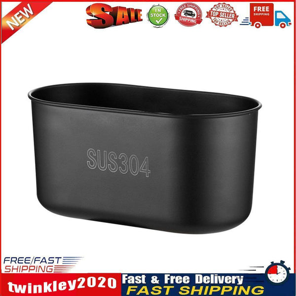 Stainless Steel Sink Drain Basket for Kitchen Corner Rack Strainer (Black) Newly