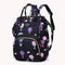 Fashion Women Printing Mummy Diaper Bag Nappy Large Handbag (Black Balloon)