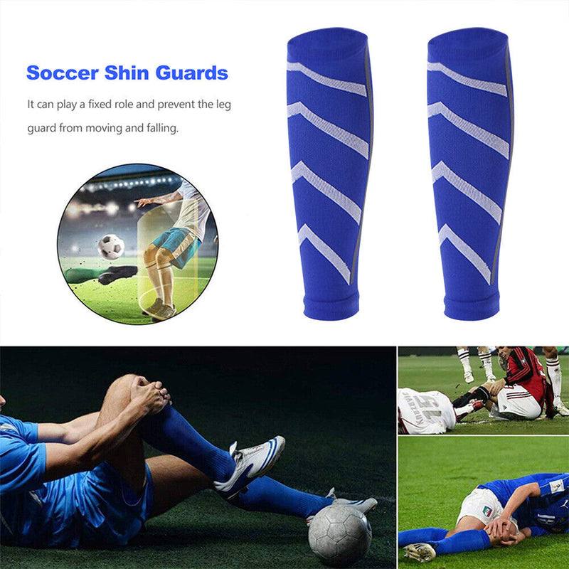 Anti-Brief Compression Sleeves Sports Leg Calf Shin Splints Support for Adults