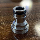 Water Gun Connector Durable Washer Fauce Adapter Brass Chrome Garden Irrigation
