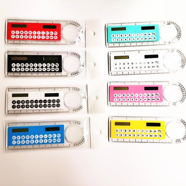Display Office Stationery Calculator Ruler Scientific Solar Energy Calculator