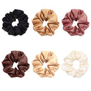 Headband Hair Rope Satin Silk Hair Tie Elastic Scrunchies Ponytail Holder