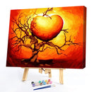 Love tree 50x40cm Oil Paint By Numbers Picture DIY Painting