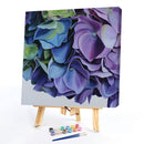 20x20cm Colorful DIY Paint By Number Kit Irregular Flower Decoration Gift A