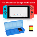 Portable 10 in 1 Game Memory Card Holder Case Storage Box for Nintendo Swit