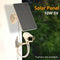 10W Solar Cells Charger 5V Portable Monocrystalline Solar Panels 3x (White)