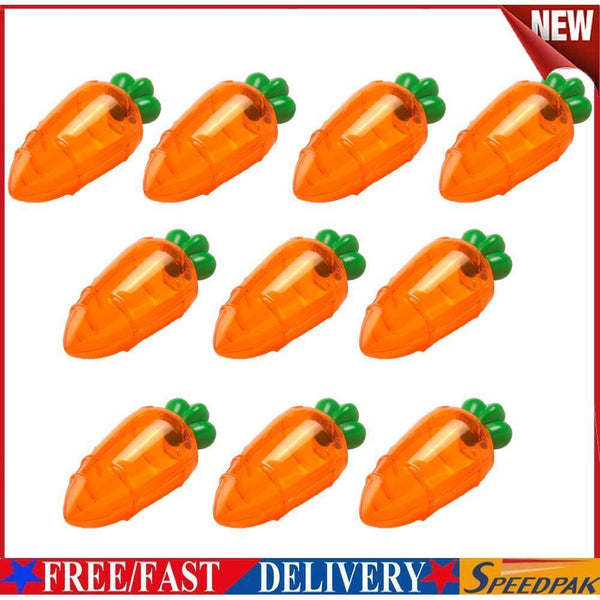 Carrot Candy Box Artificial Plastic Party Packaging Case (Transparent) #F