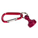 Magnetic Net Release Keeper with Lanyard Carabiners for Fly Fishing (Red)