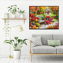 5D DIY Full Drill Diamond Painting Cross Stitch Embroidery Mosaic (Garden)