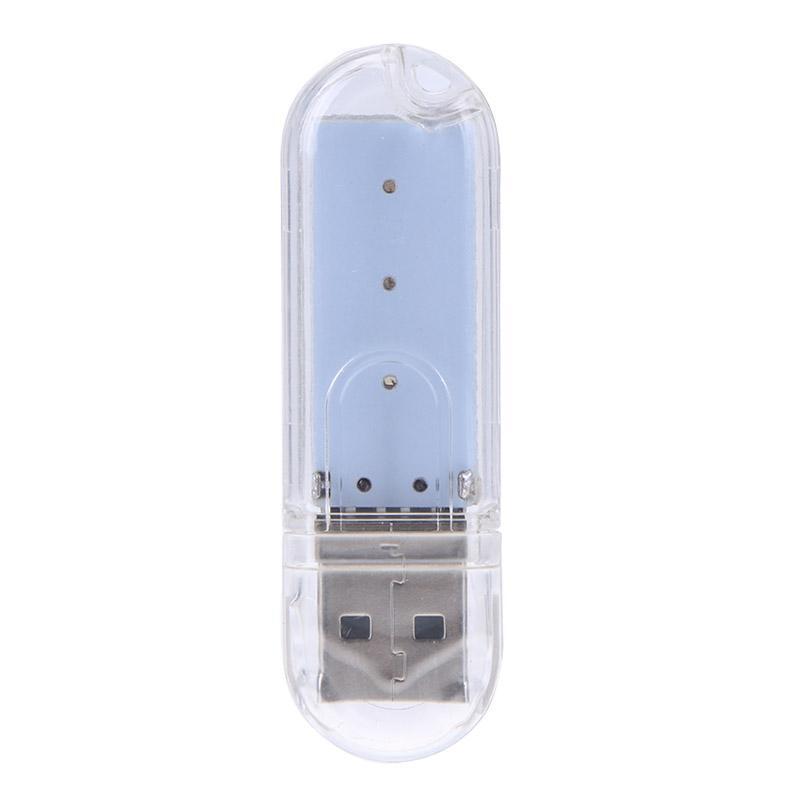 2pcs U Disk Shape LED USB Night Light Portable Mini Computer Lamp