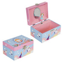 Children Girls Jewelry Storage Music Box Exquisite Paper Musical Boxes Mechan