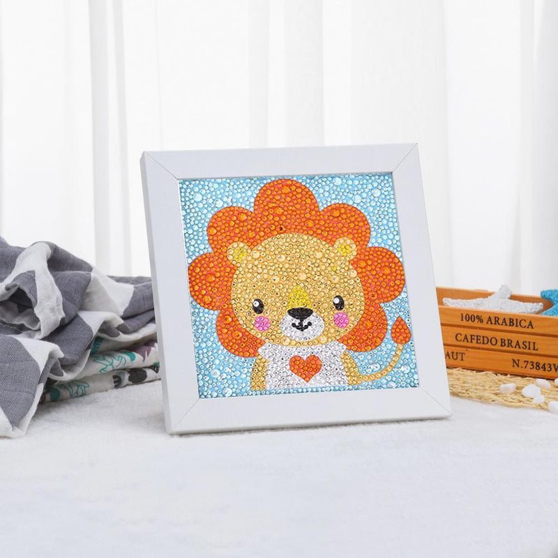 5D DIY Full Drill Diamond Painting Cartoon Kids Embroidery Kit Gift (AT037)